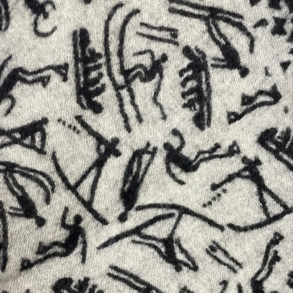 Vintage Lillehammer 1994 Olympics Wool Scarf